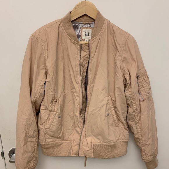 gap nylon bomber jacket